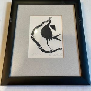 Original serigraph by print designer Diane Quackenbush